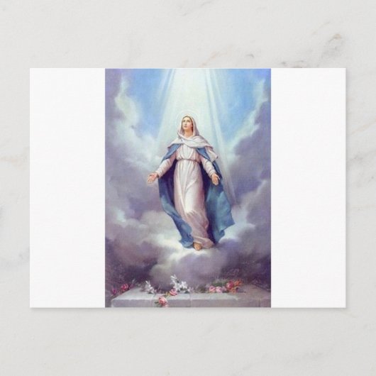 Virgin Mary Briefkaart (Voorkant)