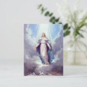 Virgin Mary Briefkaart (Staand voorkant)