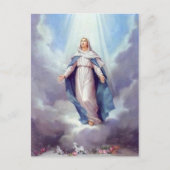 Virgin Mary Briefkaart (Voorkant)