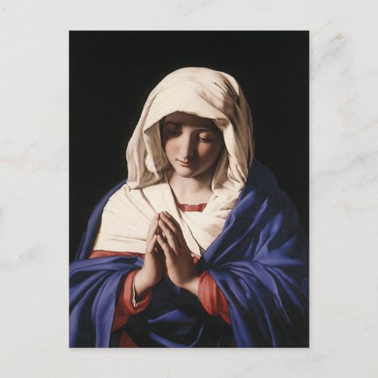 Virgin Mary Briefkaart (Voorkant)
