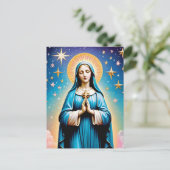 Virgin Mary Briefkaart (Staand voorkant)