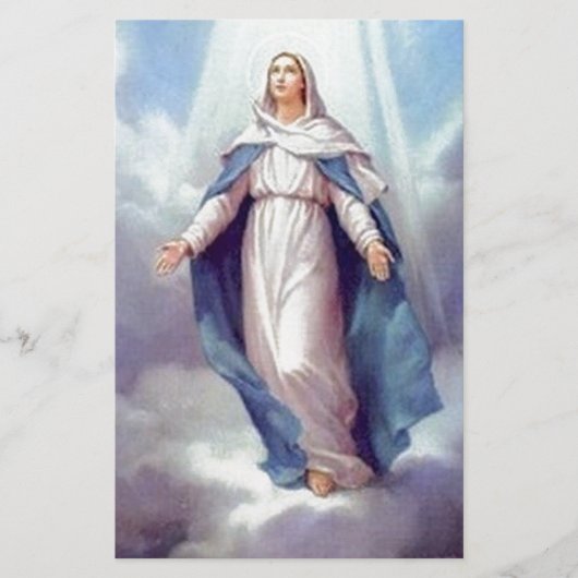 Virgin Mary Briefpapier (Voorkant)