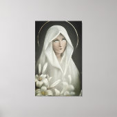 Virgin Mary Canvas Afdruk (Voorkant)