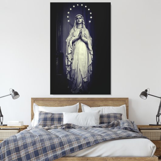Virgin Mary Canvas Afdruk (Insitu (Slaapkamer))