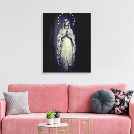 Virgin Mary Canvas Afdruk (Insitu (Woonkamer))