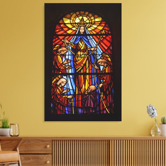 Virgin Mary Canvas Afdruk (Insitu (Woonkamer))