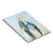 Virgin Mary Crescent Moon-laptop Notitieboek (Rechterzijde)