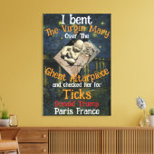 Virgin Mary Donald TRUMP tekent parasieten Canvas Afdruk (Insitu (Woonkamer))