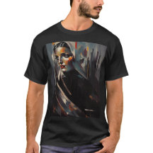 Virgin Mary Donker T-shirt