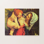 Virgin Mary en Child door Andrea Solario Legpuzzel (Horizontaal)