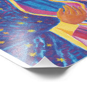 Virgin Mary en Child Jesus Black Madonna Mary Foto Afdruk (Hoek)