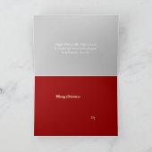 Virgin Mary en Child Jesus Feestdagen Kaart (Binnen)