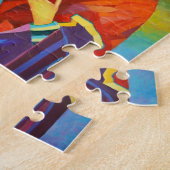 Virgin Mary en Child Our Lady Legpuzzel (Zijkant)