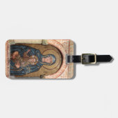 Virgin Mary en Jesus Mosaic Bagagelabel (Voorkant horizontaal)