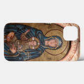 Virgin Mary en Jesus Mosaic Case-Mate iPhone Case (Achterkant (horizontaal))