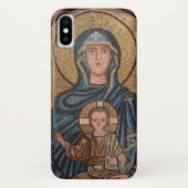 Virgin Mary en Jesus Mosaic Case-Mate iPhone Case (Achterkant)