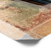 Virgin Mary en Jesus Mosaic Poster (Hoek)