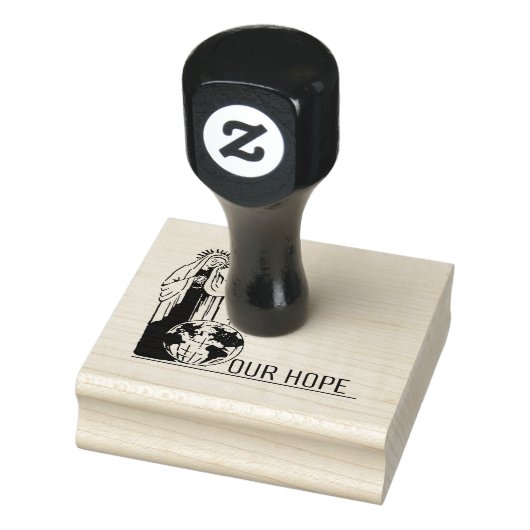 Virgin Mary Fatima Heilige Rosary Immaculate Heart Rubberstempel (Stempel)