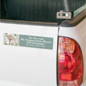 Virgin Mary Fatima Immaculate Heart Religieuze Bumpersticker (Op Truck)