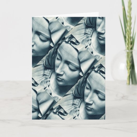 Virgin Mary Feestdagen Kaart (Voorkant)