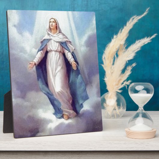 Virgin Mary Fotoplaat (Zijkant)