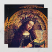 Virgin Mary - Gent Altarpart van Jan van Eyck (Voorkant / Achterkant)