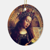 Virgin Mary - Gent Altarpart van Jan van Eyck Keramisch Ornament (Links)