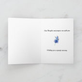 Virgin Mary in Prayer krijgt een goede personalise Kaart (Binnen)