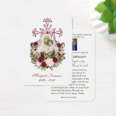 Virgin Mary Jesus Funeral Memorial Heilige Kaart - (Bureau)