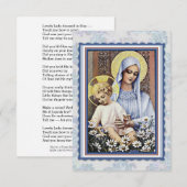 Virgin Mary Jesus heeft een mooie dame gekleed in  (Voorkant / Achterkant)