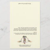 Virgin Mary Jesus Spiritueel communiqué gebed (Achterkant)