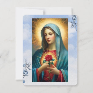 Virgin Mary katholieke begrafenis Memorial Heilige