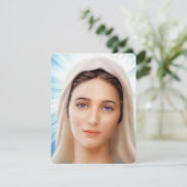 Virgin Mary katholieke begrafenis Memorial Heilige (Staand voorkant)