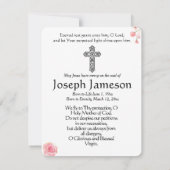 Virgin Mary katholieke begrafenis Memorial Heilige (Achterkant)