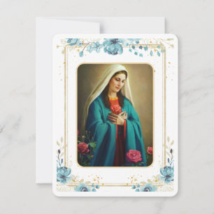 Virgin Mary katholieke begrafenis Memorial Heilige