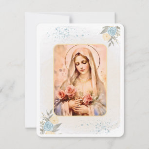 Virgin Mary katholieke begrafenis Memorial Heilige