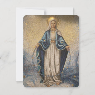 Virgin Mary katholieke begrafenis Memorial Heilige