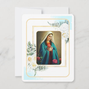 Virgin Mary katholieke begrafenis Memorial Heilige