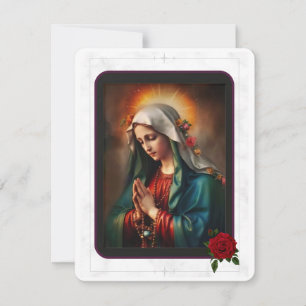 Virgin Mary katholieke begrafenis Memorial Heilige