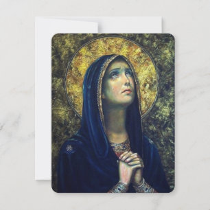 Virgin Mary katholieke begrafenis Memorial Heilige