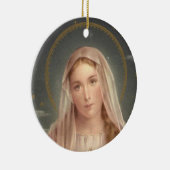 VIRGIN MARY KERAMISCH ORNAMENT (Rechts)