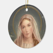 VIRGIN MARY KERAMISCH ORNAMENT (Links)