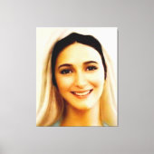 Virgin Mary, Medjugorje Canvas Afdruk (Voorkant)