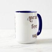 Virgin Mary Mercy Under Her Mantle Catholic Memi Mok (Voorkant rechts)