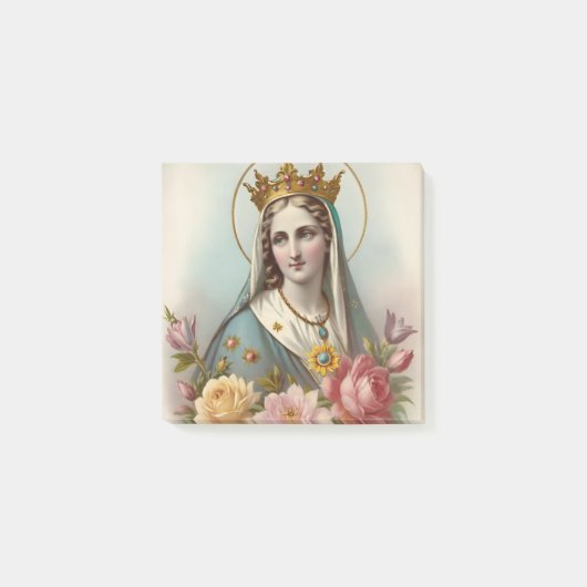 Virgin Mary merkt op Post-it® Notes (Voorkant)