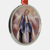 VIRGIN MARY METALEN ORNAMENT (Rechts)