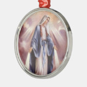 VIRGIN MARY METALEN ORNAMENT (Links)