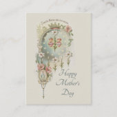 Virgin Mary Moederdag herinnert de Heilige Kaart Visitekaartje (Voorkant)