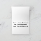 Virgin Mary Nature Christmas Card Feestdagen Kaart (Binnen)