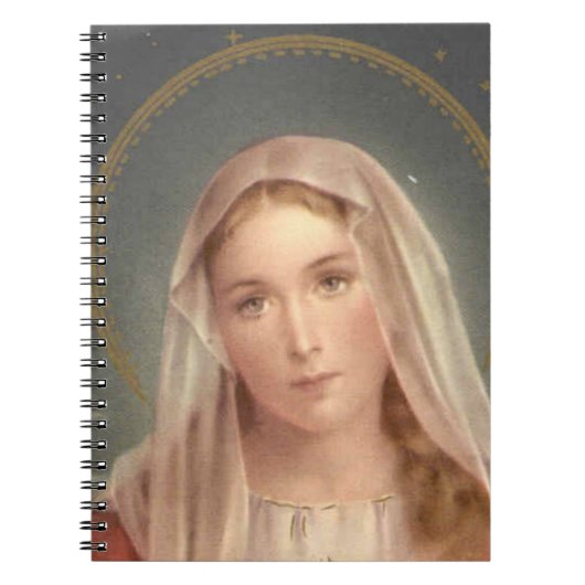 VIRGIN MARY NOTITIEBOEK (Voorkant)